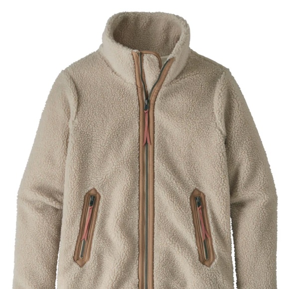 Patagonia Women's Small Divided Sky Jacket, Natural W/ Bearfoot Tan - Picture 1 of 12
